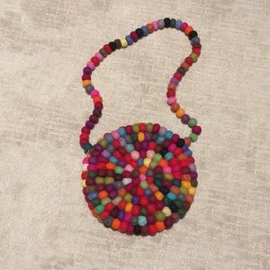 Felt Ball Purse